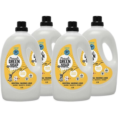 Marcel's Green Soap Wasmiddel Vanille & Katoen 4x3L