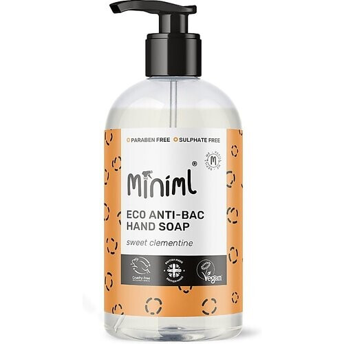 Miniml Anti-Bacteriële Handzeep Zoete Clementine - 500ml