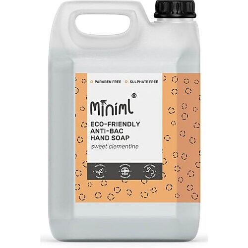 Miniml Anti-Bacteriële Handzeep Zoete Clementine - 5L