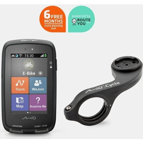 Mio Cyclo Discover Pal Bundle Fietscomputer Zwart