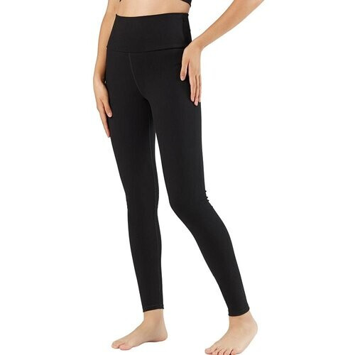 More Than Basics dames vegan Yoga Legging Zwart