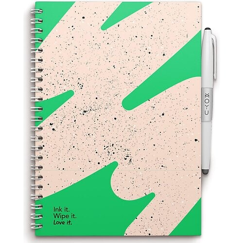 MOYU Uitwisbaar Notitieboek A5 - Flashy Moss