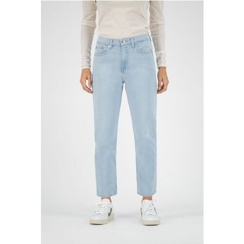 MUD Jeans dames vegan Jeans Cropped Mimi Lichtblauw