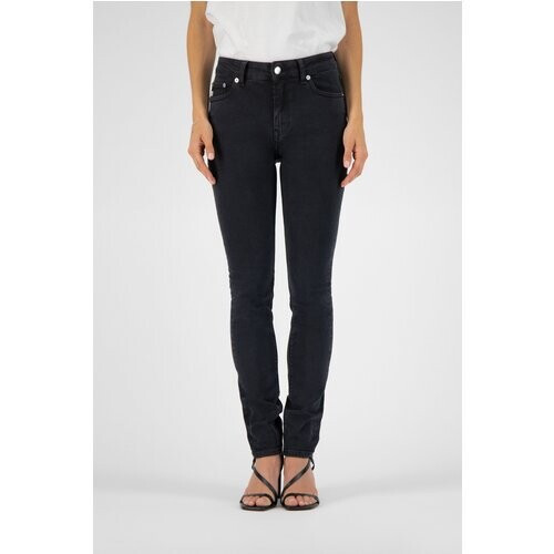 MUD Jeans dames vegan Jeans Skinny Hazen Zwart
