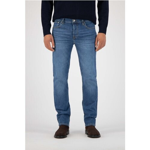 MUD Jeans mannen vegan Jeans Regular Bryce Blauw
