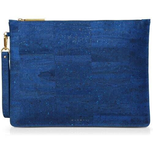 Murmali dames vegan Clutch Tas Delta Navy