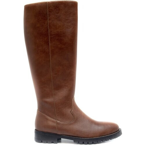 Nae dames vegan Kniehoge Laarzen Lou Bruin