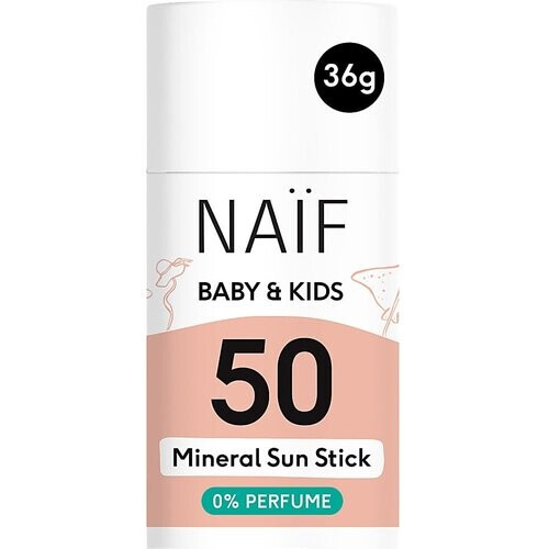 Naïf Zonnebrand Stick Baby & Kids SPF50 Parfumvrij 26gr