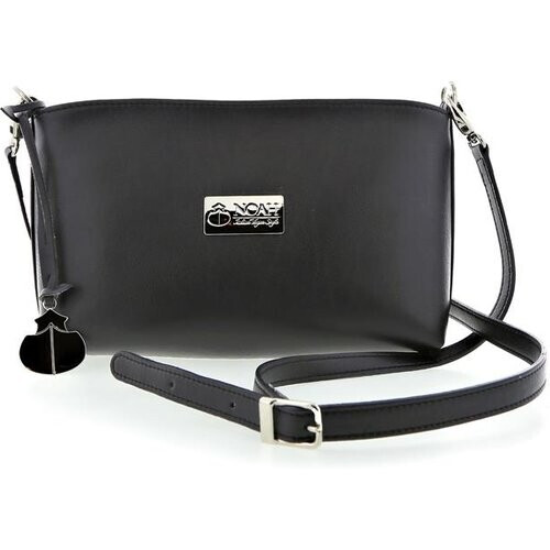 Noah dames vegan Cross Body Tas Venezia Zwart