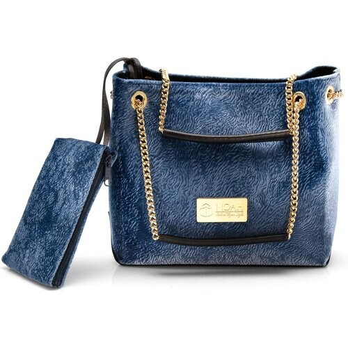 Noah dames vegan Portofino Bag - Blue
