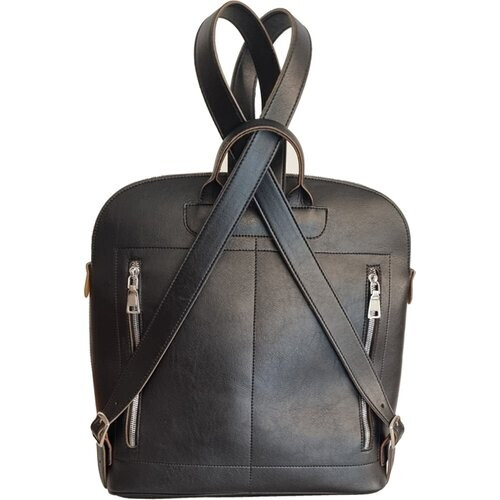 Noah dames vegan Rugzak Bellagio Zwart