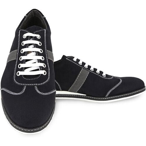 Noah mannen vegan Sneaker Diego - Zwart