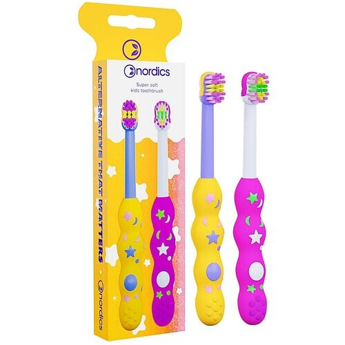 Nordics Baby Premium Tandenborstel 2 stuks