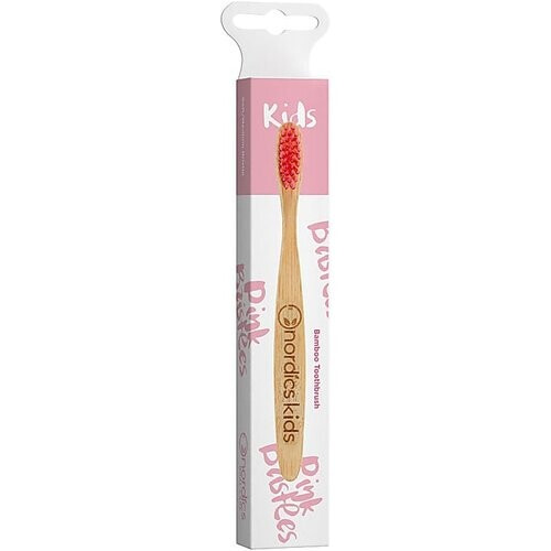 Nordics Bamboo Kids Tandenborstel Roze