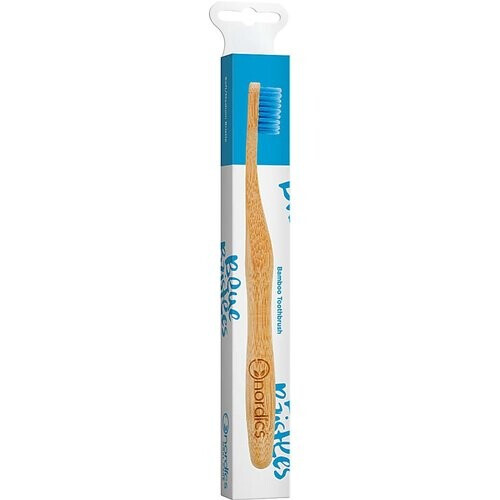 Nordics Bamboo Tandenborstel Blauw