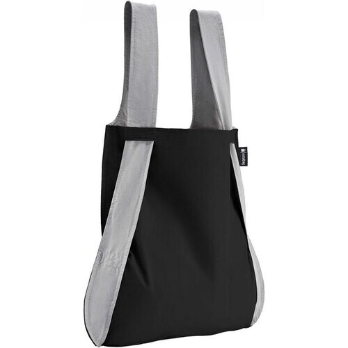 Notabag Original Tas Middengrijs/Zwart