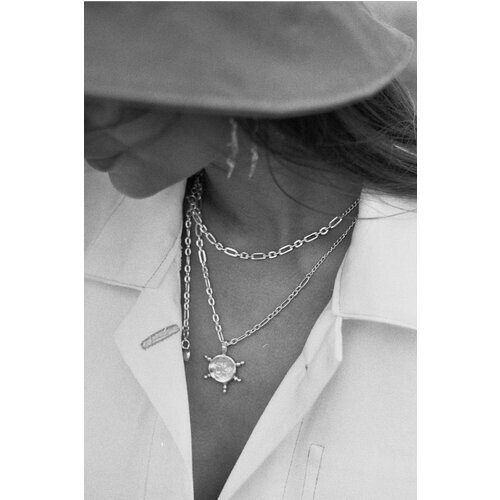 Nouare Jewelry dames vegan Ketting Figaro Groot Zilver