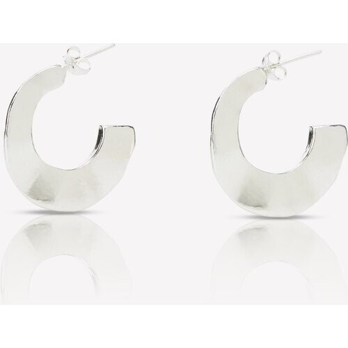 Nouare Jewelry dames vegan Oorbellen Krishna Gerecycled Zilver