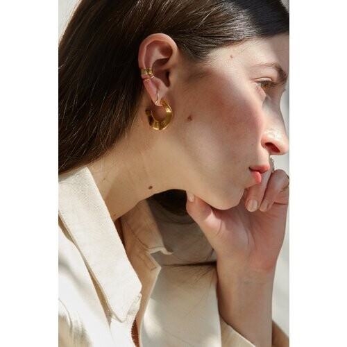 Nouare Jewelry dames vegan Oorbellen Krishna Verguld