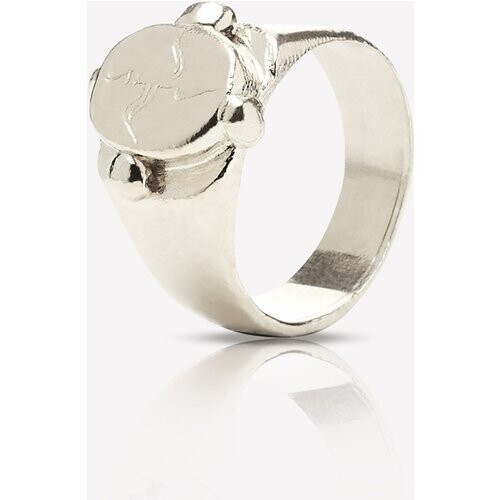 Nouare Jewelry dames vegan Ring Padma 1 Gerecycled Zilver