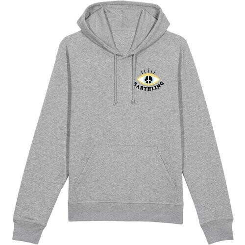 Oat Milk Club dames vegan Earthling - Biologisch Katoen Hoodie Grijs