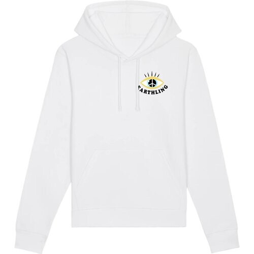 Oat Milk Club dames vegan Earthling - Biologisch Katoen Hoodie Wit