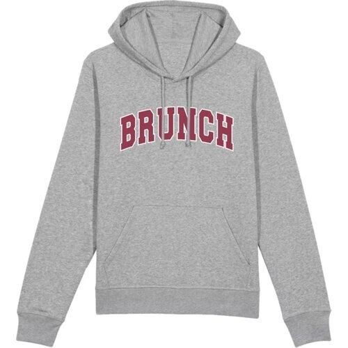 Oat Milk Club dames vegan Hoodie Brunch Grijs