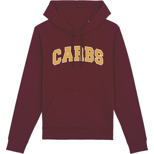Oat Milk Club dames vegan Hoodie Carbs Bordeaux Rood