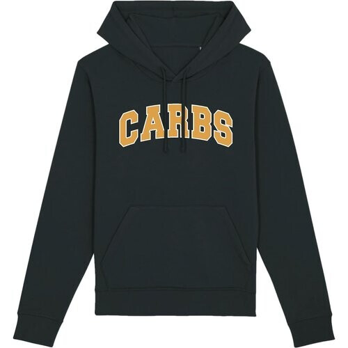 Oat Milk Club dames vegan Hoodie Carbs Zwart