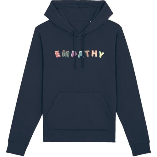 Oat Milk Club dames vegan Hoodie Empathy Donkerblauw
