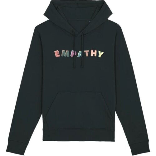 Oat Milk Club dames vegan Hoodie Empathy Zwart