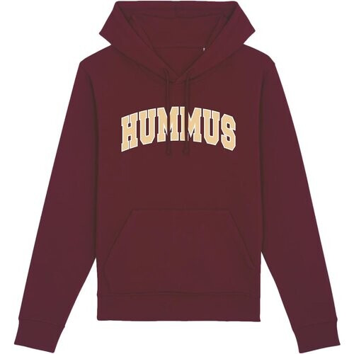 Oat Milk Club dames vegan Hoodie Hummus Bordeaux Rood