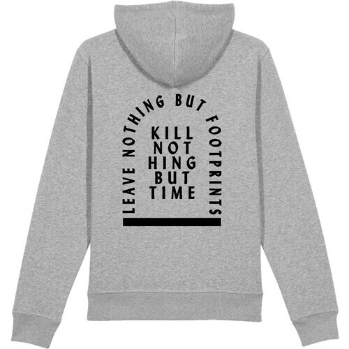 Oat Milk Club dames vegan Hoodie Kill Nothing But Time Grijs