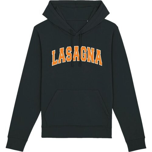 Oat Milk Club dames vegan Hoodie Lasagna Zwart