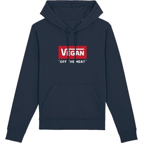 Oat Milk Club dames vegan Hoodie Off The Meat Blauw