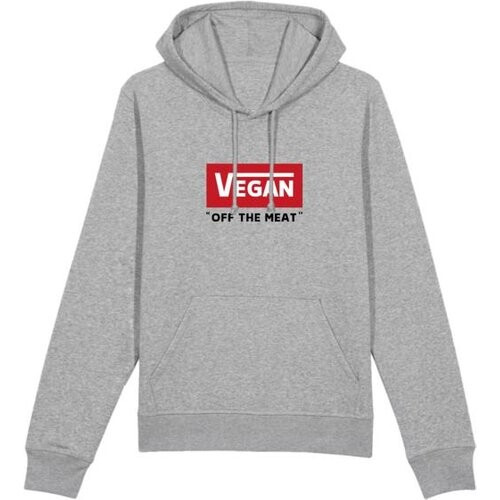 Oat Milk Club dames vegan Hoodie Off The Meat Grijs