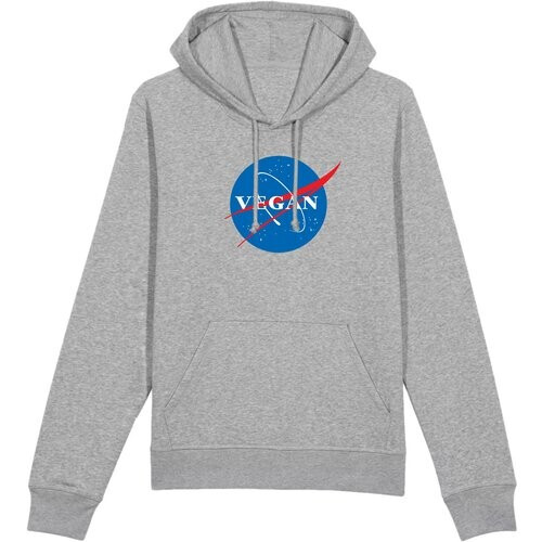 Oat Milk Club dames vegan Vegan Nasa - Biologisch Katoen Hoodie Grijs