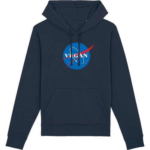 Oat Milk Club dames vegan Vegan Nasa - Biologisch Katoen Hoodie Navy