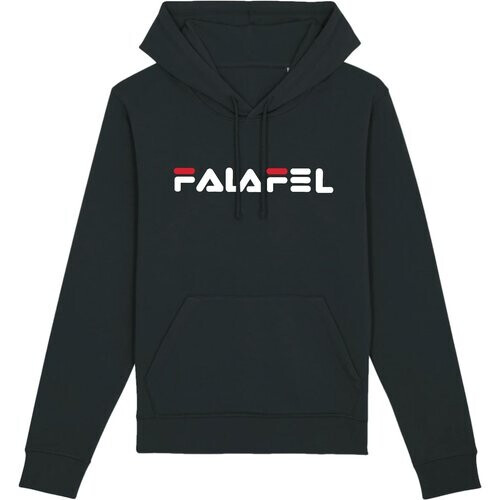 Oat Milk Club mannen vegan Hoodie Falafel Zwart