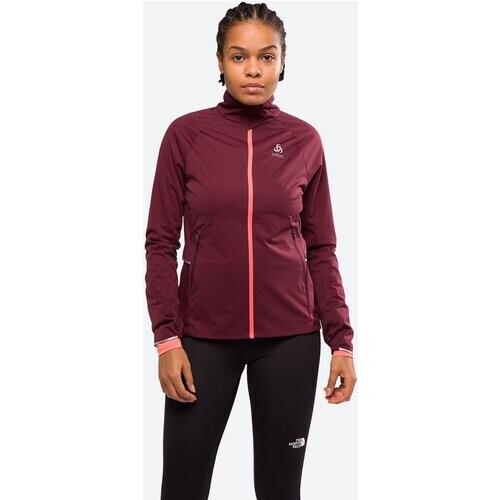 Odlo Zeroweight Pro Warm Jacket Bordeaux / Kastanjebruin