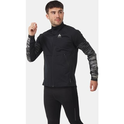 Odlo Zeroweight Pro Warm Reflect Jas Zwart