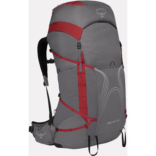 Osprey Eja Pro 55 Backpack Dames Donkergrijs/Donkerrood