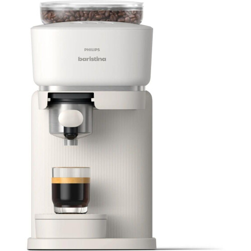Philips Baristina - Espressoapparaat - Automatische koffiemolen 16 bar - Wit