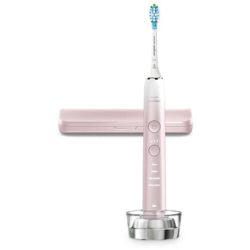 Philips Sonicare DiamondClean 9000 - Elektrische tandenborstel - Wittere tanden - Roze/Wit - HX9911/84
