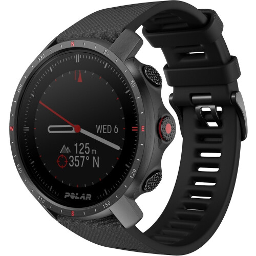 Polar Grit X Pro - Smartwatch - Hartritme Slaapmonitor Muziekbediening - Zwart