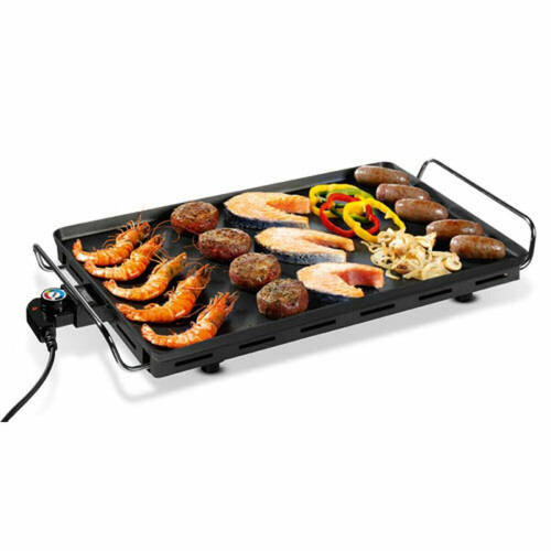 Princess 102325 - Table Chef Classic - Grillplaat 60x36 cm 2500W - Regelbare thermostaat - Zwart
