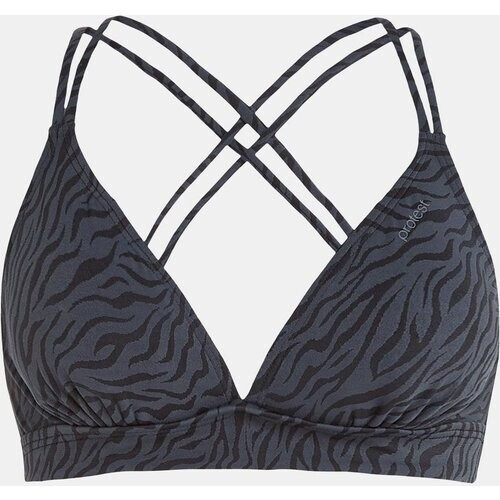 Protest Mixsupero 23 Triangle Bikini Top Bikinitop Zwart