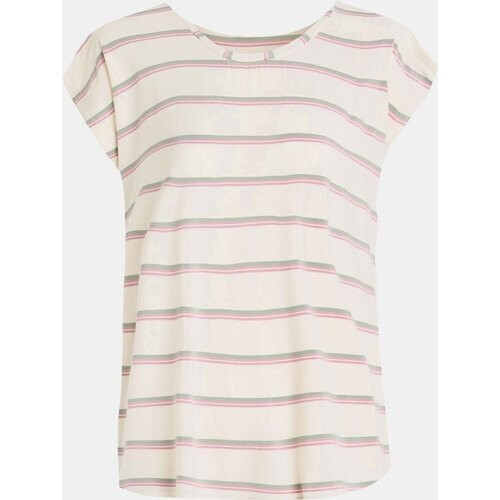 Protest Prtbahari T-Shirt Dames Gebroken Wit/Groen