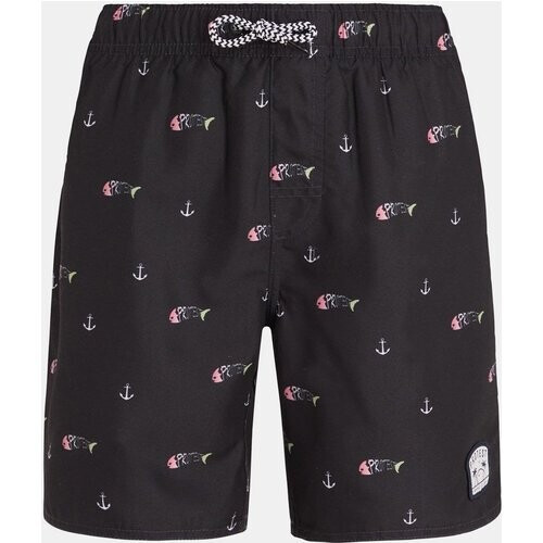 Protest Prthein Jr Beachshort Zwembroek Zwart