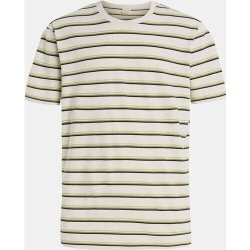 Protest Prtpembro T-Shirt T-Shirt Ss Gebroken Wit/Gestreept